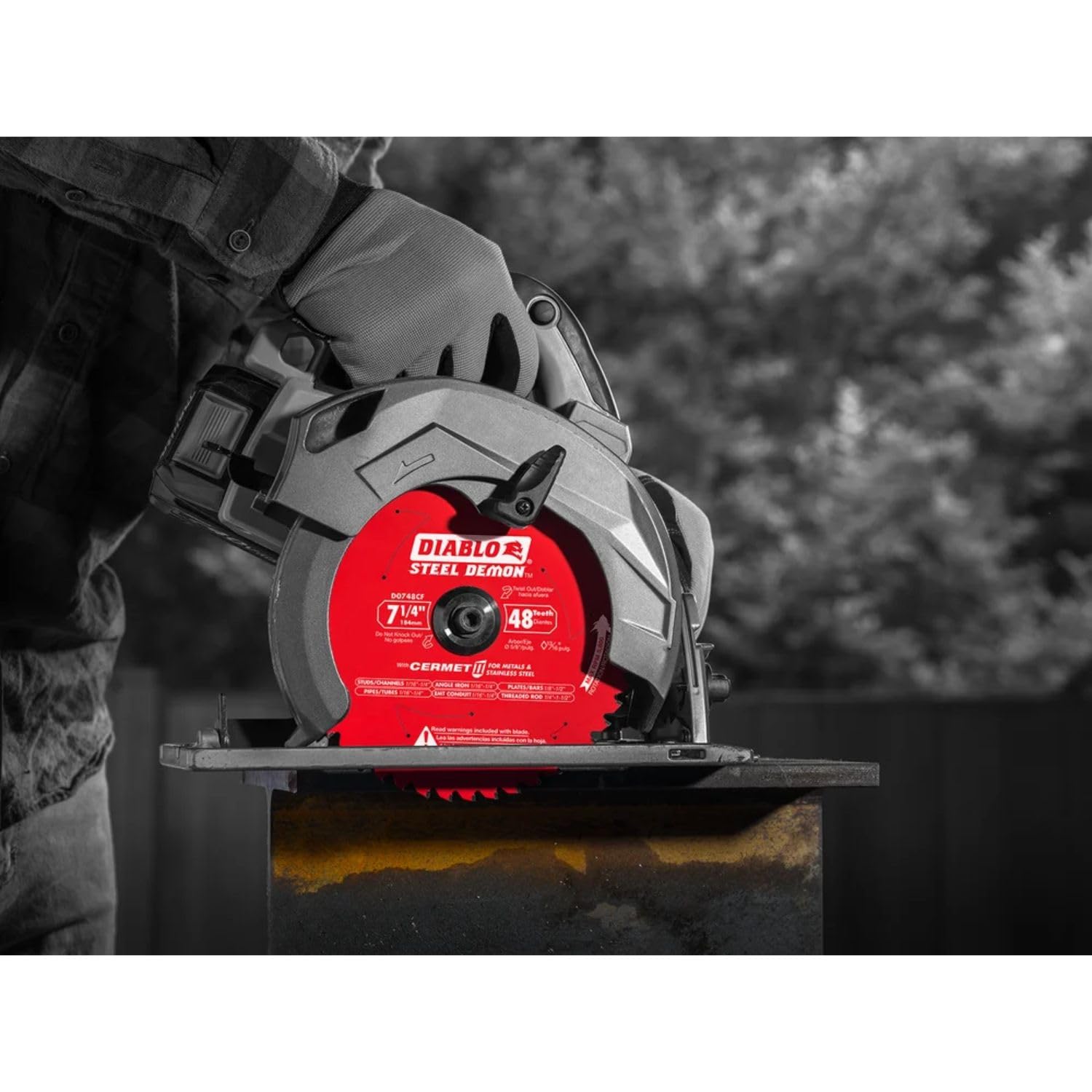 Diablo Steel Demon Cermet II with Perma-Shield coating for reduced wear