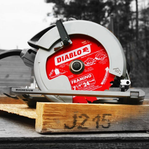 Diablo Tracking Point blade with Perma-SHIELD coating resists heat and gumming