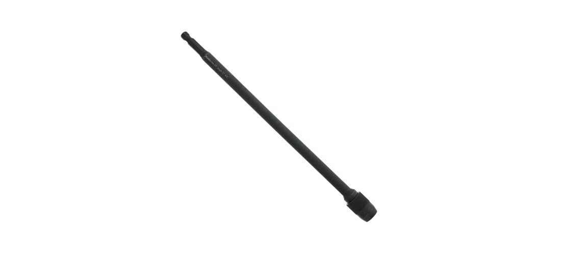 Three-eighth-inch hex shaft on Diablo extension for secure connections