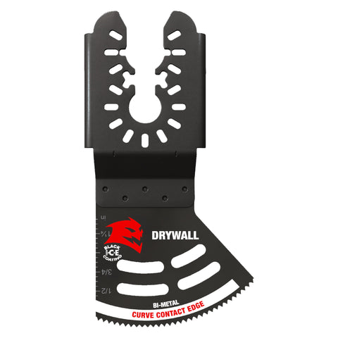 Diablo universal fit bi-metal blade for drywall cuts with 2-inch width, faster clean results