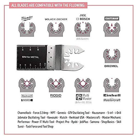 Diagtree blade fits Fein Multimaster for smooth surface prep