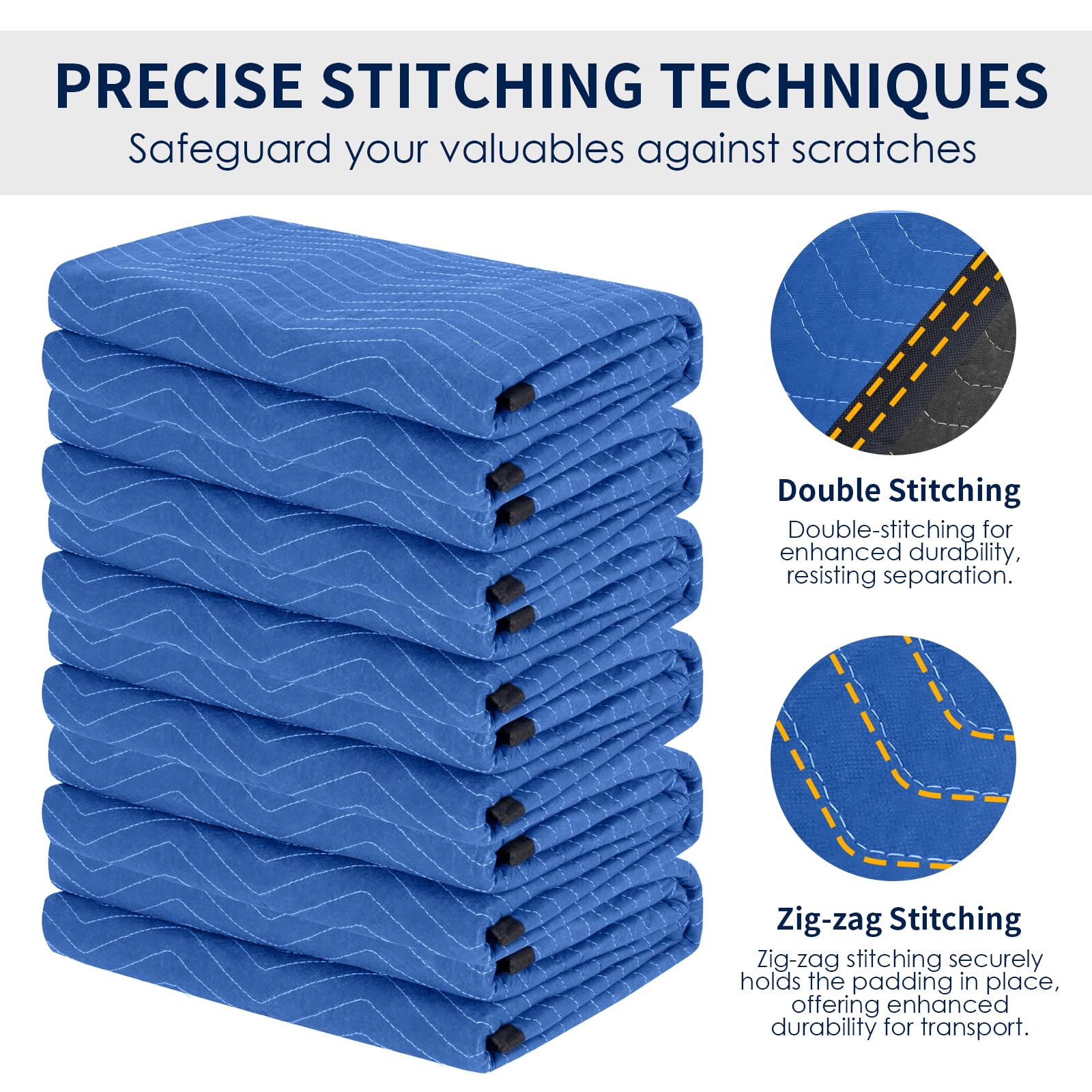 Diamond UP furniture protection pad shielding a dresser from scratches