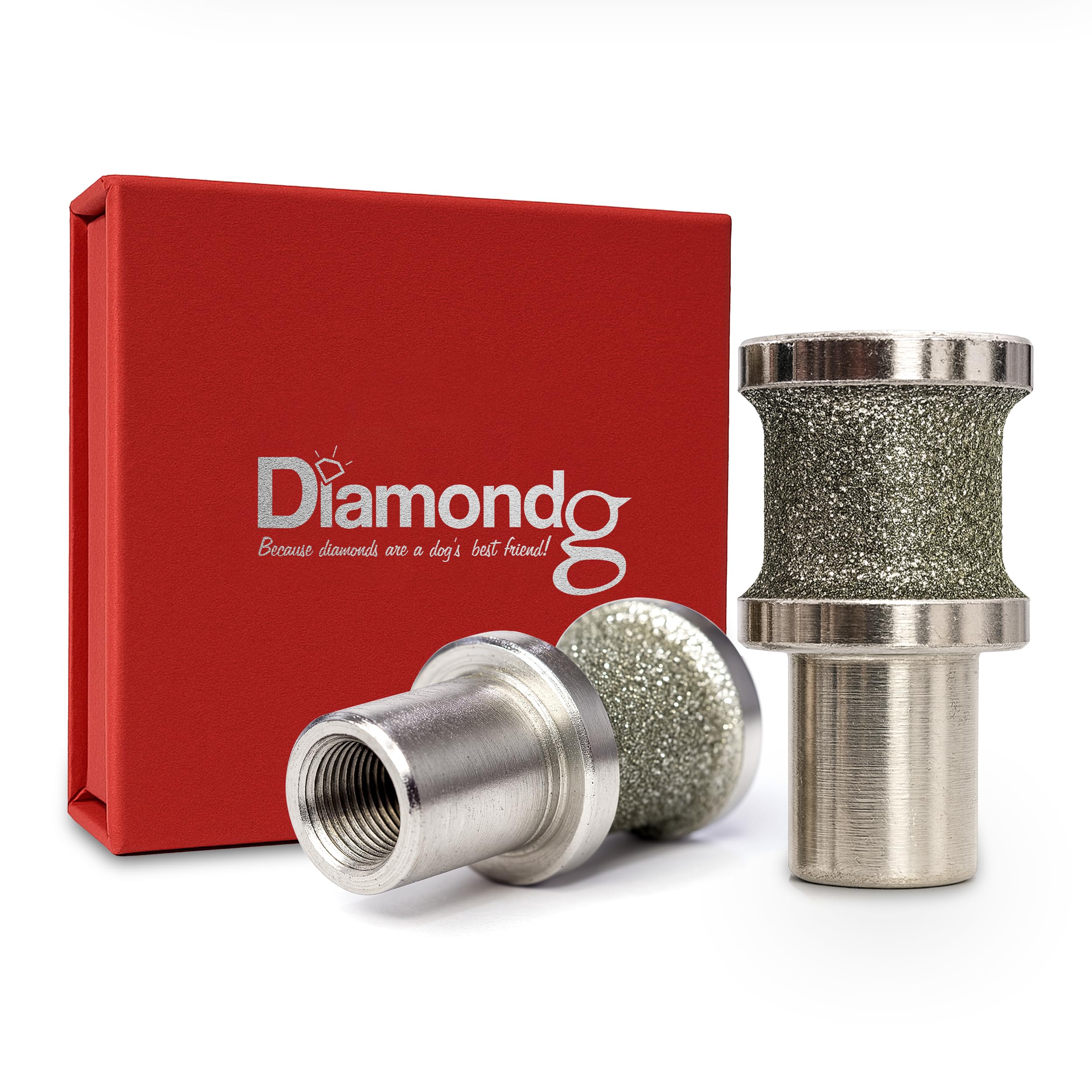 Diamondg dog nail grinder bit with 60 grit body for large dogs, durable and efficient