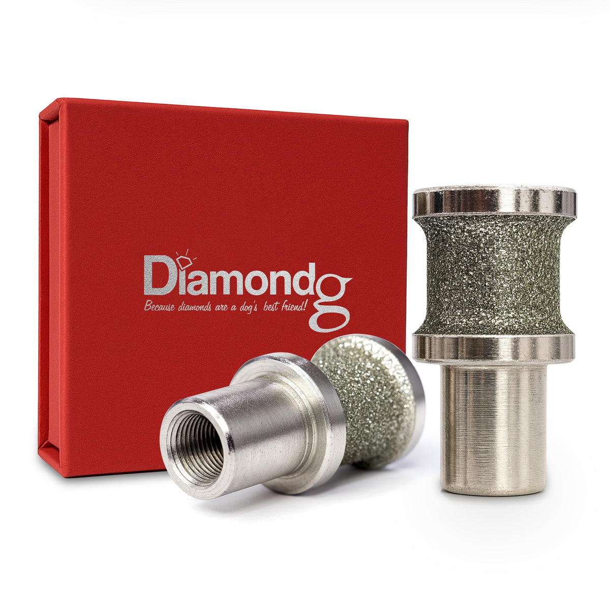 Diamondg dog nail grinder bit with 60 grit body for large dogs, durable and efficient