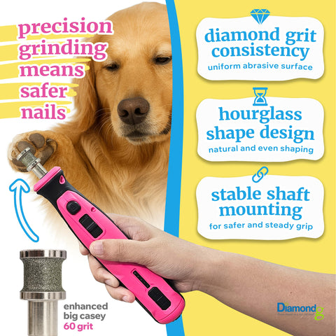 Little Lola 80 grit body for precise trims on dogs up to 30 lbs