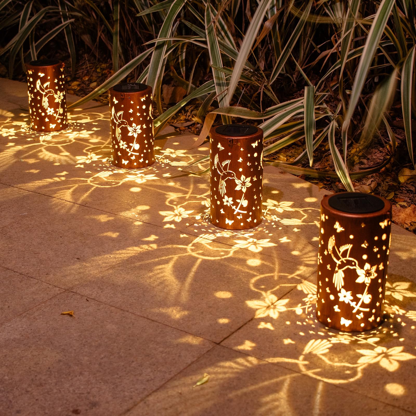 DIBIEECN birthday gift lantern creates memorable garden lighting moments.