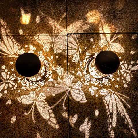 DIBIEECN porch lantern brightens pathways and borders