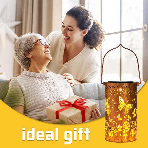 DIBIEECN yard lantern two-pack offers versatile placement