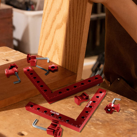 Dicatte cabinet and frame assembly using right-angle clamp