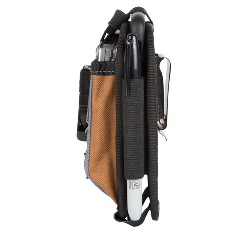Dickies steel belt clip fits a wide range of belts.