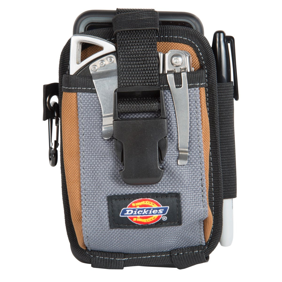 Dickies tool loop keeps a pen within easy reach.