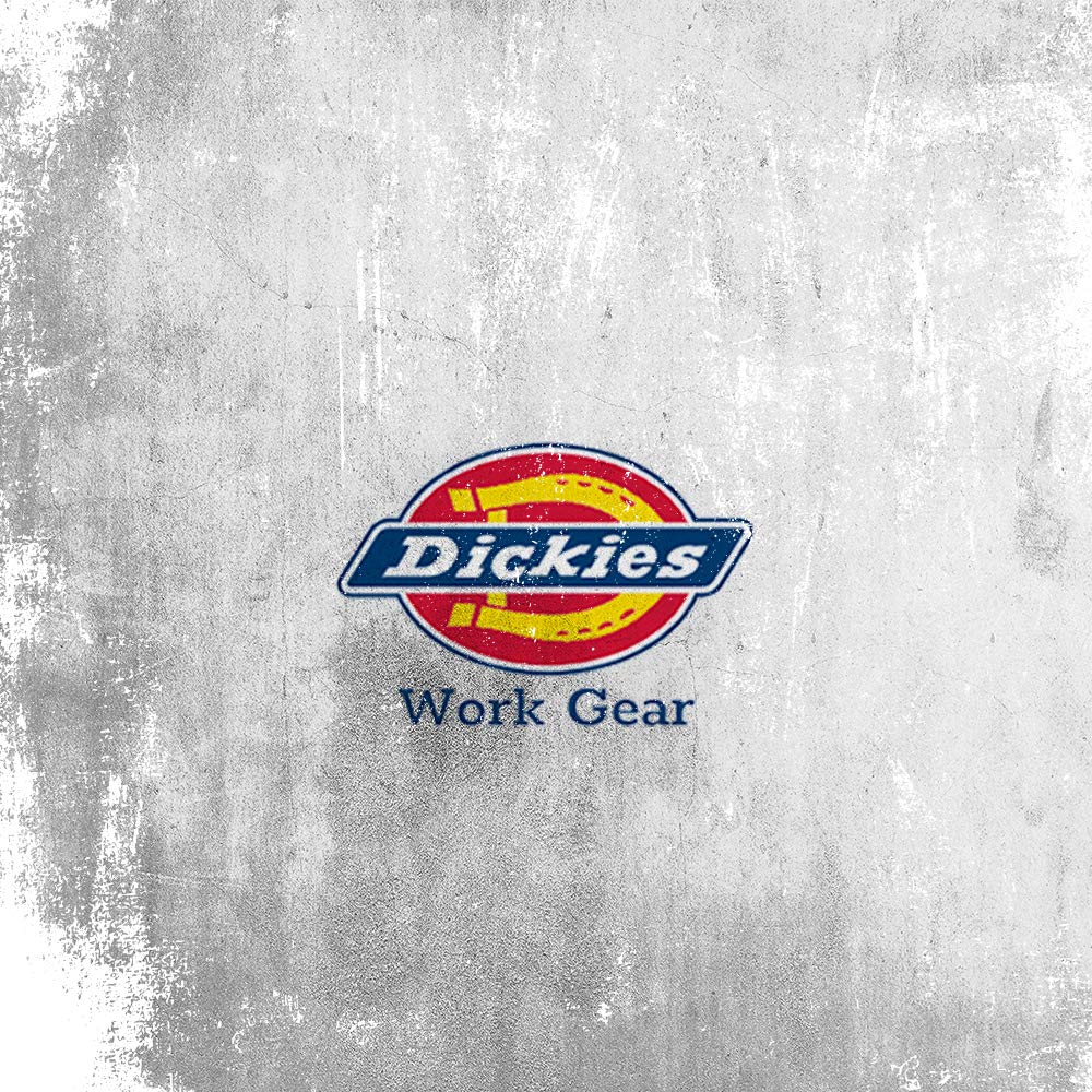 Dickies professional-use setup with painter and carpenter in action