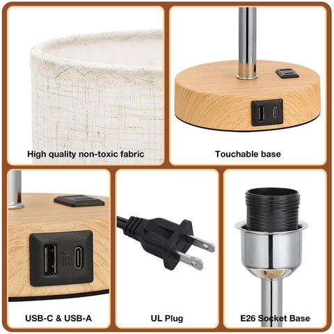 Dicoool versatile lamp for desk, bedside, or living room