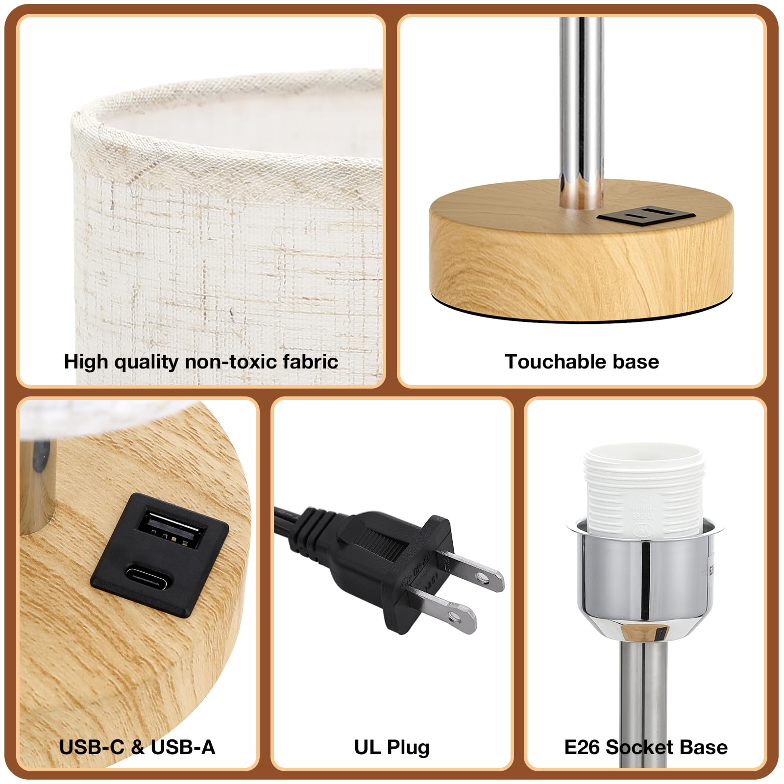 Dicoool kid-friendly lamp provides soft lighting and user-friendly touch control.