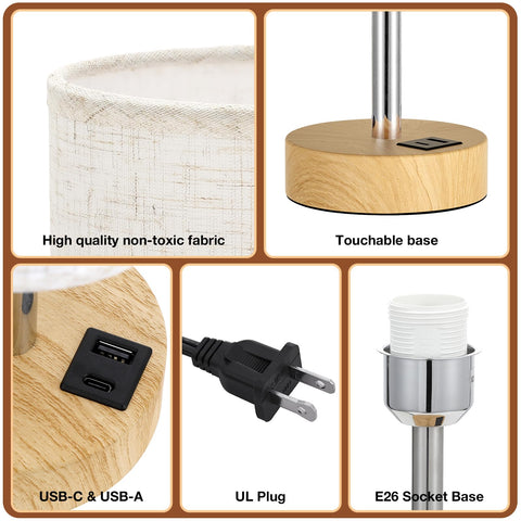 Dicoool kid-friendly lamp provides soft lighting and user-friendly touch control.