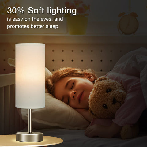 Dicoool versatile nightstand lamp for bedroom, office or living spaces.