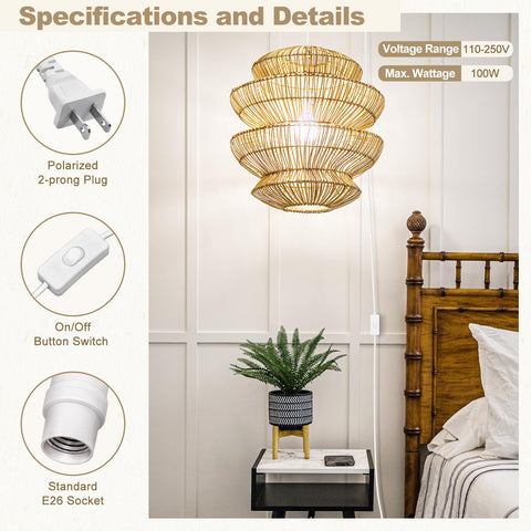 DicUNO 13ft white extension cord ideal for flexible room lighting layouts.