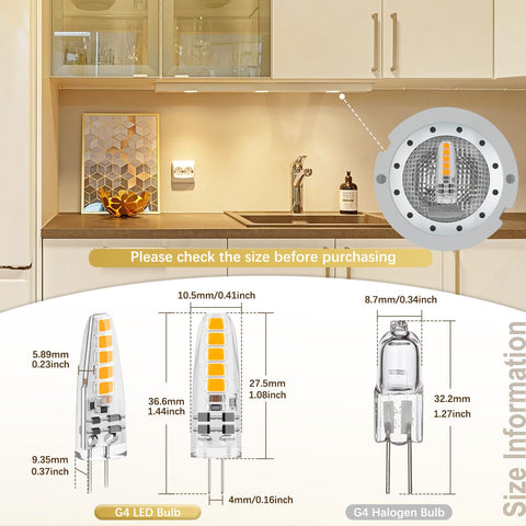 DiCUNO G4 bi-pin base bulb delivers 185 lumens with accurate color.