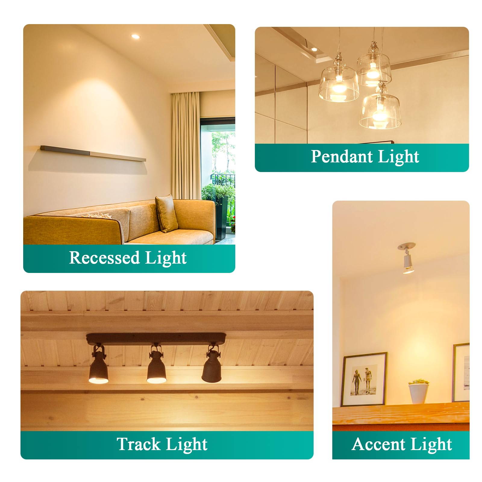 DiCUNO GU10 bulbs are UV/IR-free and mercury-free for safety.