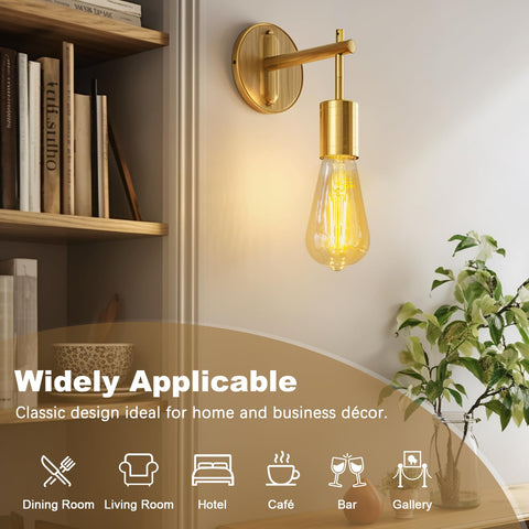 DiCUNO LED Edison bulb for indoor and enclosed outdoor fixtures.