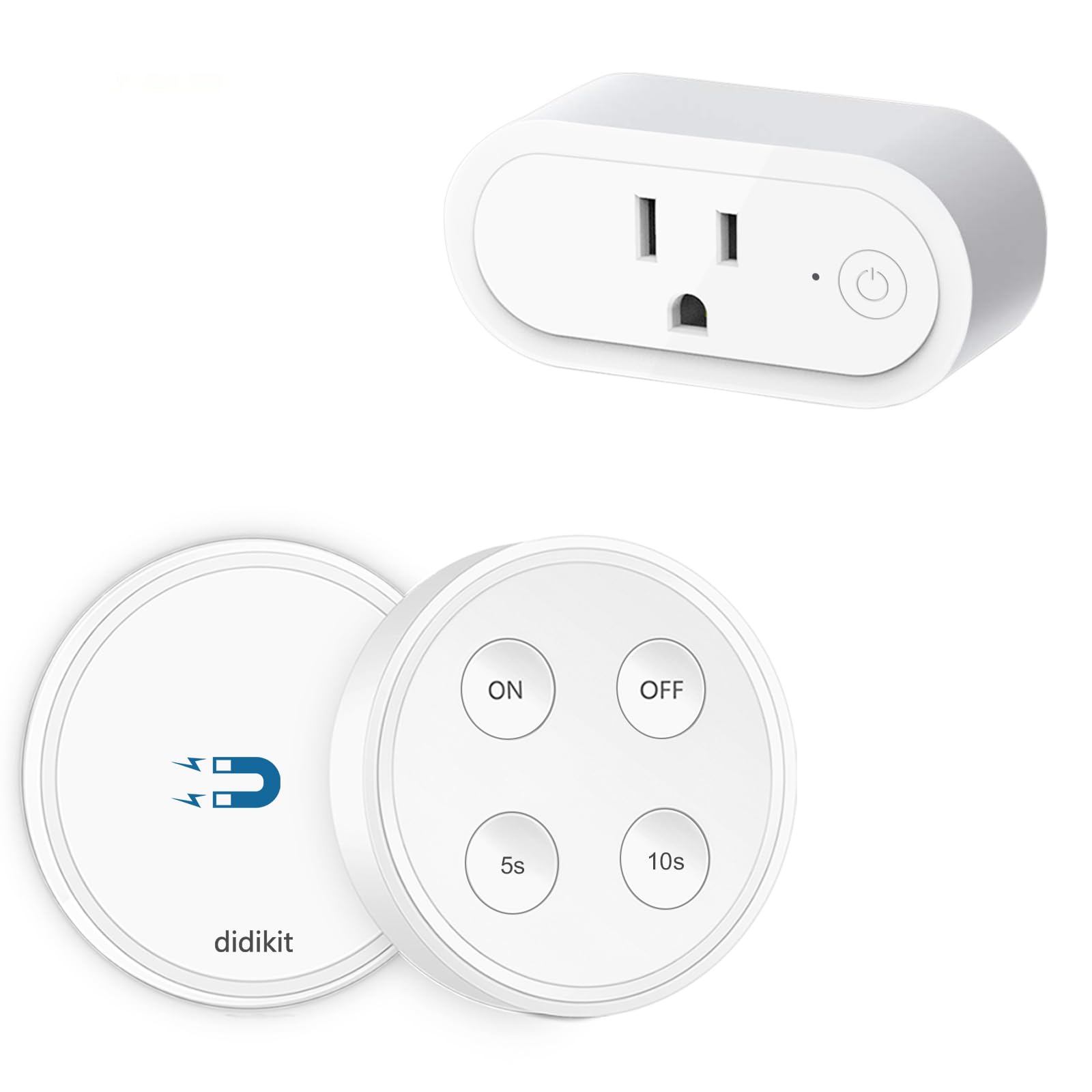 Didikit garbage disposal wireless switch kit front view for convenient on/off control