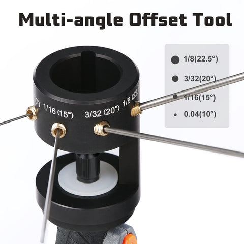 DIDUEMEN 8V angle-settings display aiding customized sharpening angles.