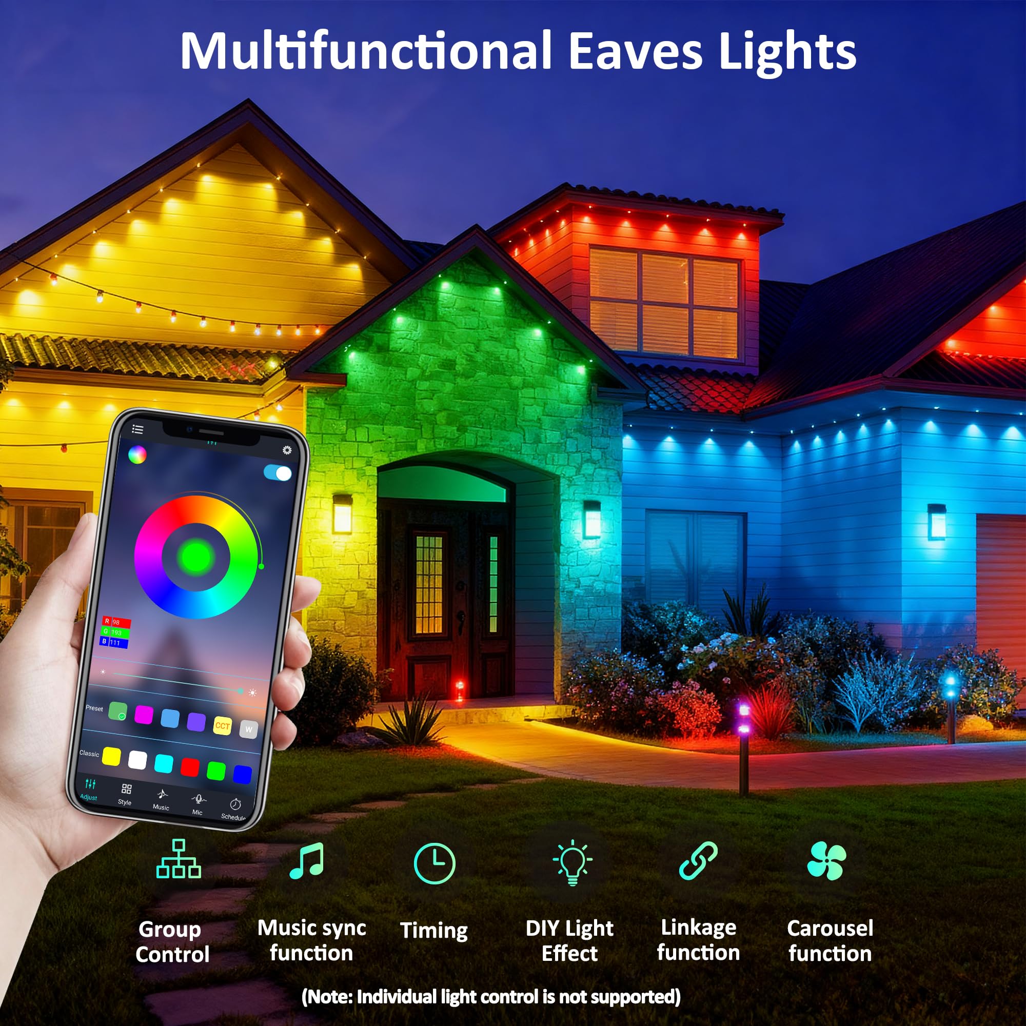 DIERLIGHT IP67 waterproof LEDs withstand rain and snow