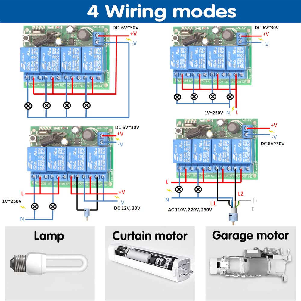 DieseRC 10A-relay-load-capability supports high-power devices