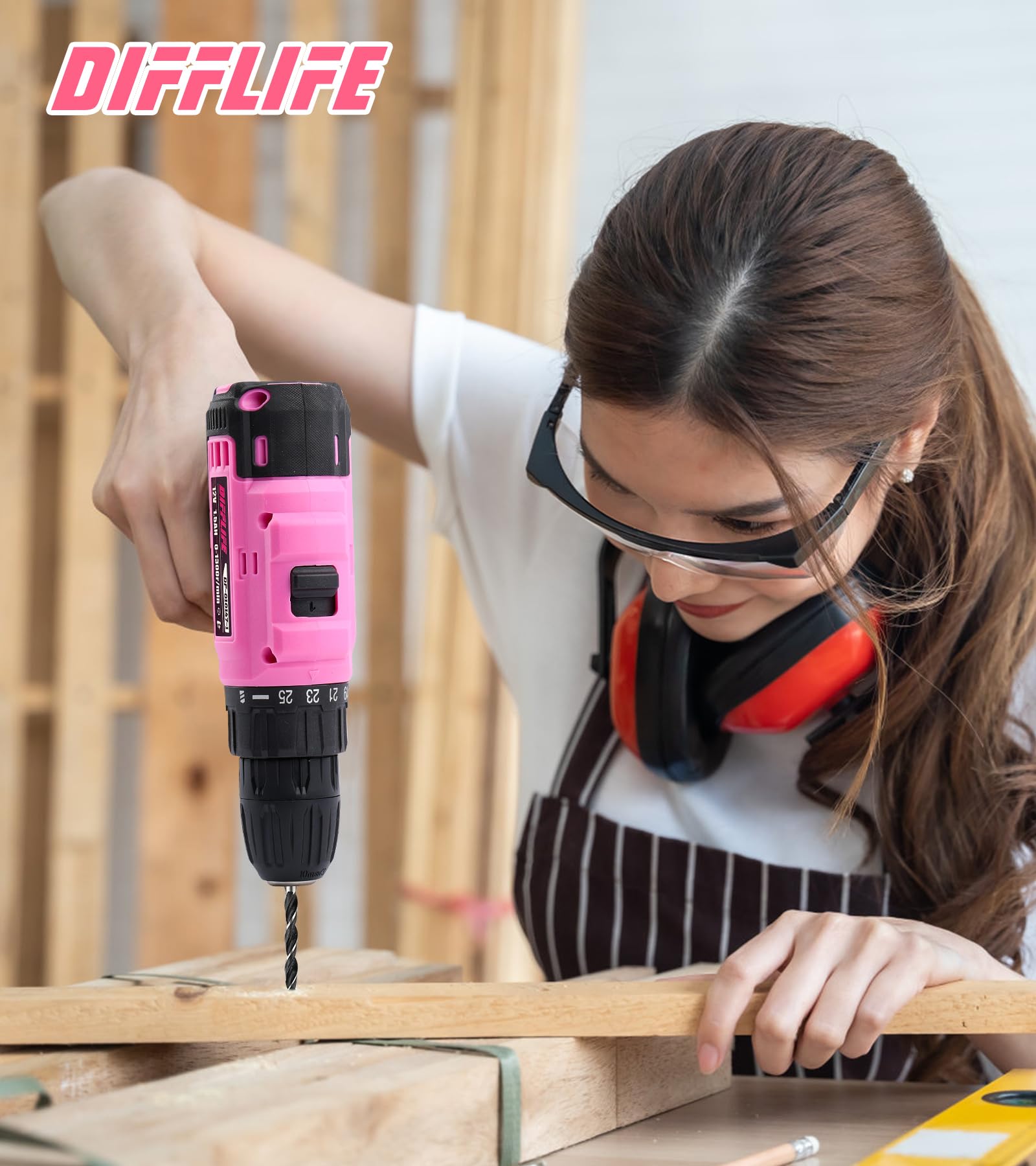 DIFFLIFE home-friendly tool kit supports DIY projects and quick repairs