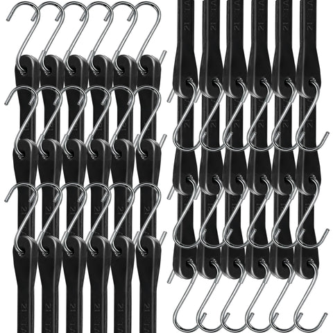 Digank bungee cords 21inch 50pack, ideal for secure cargo on outdoor projects.