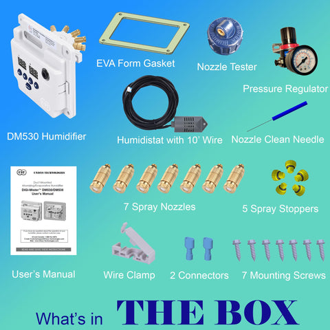 DIGI MISTER compact unit fits small spaces without complex ducting or drainage