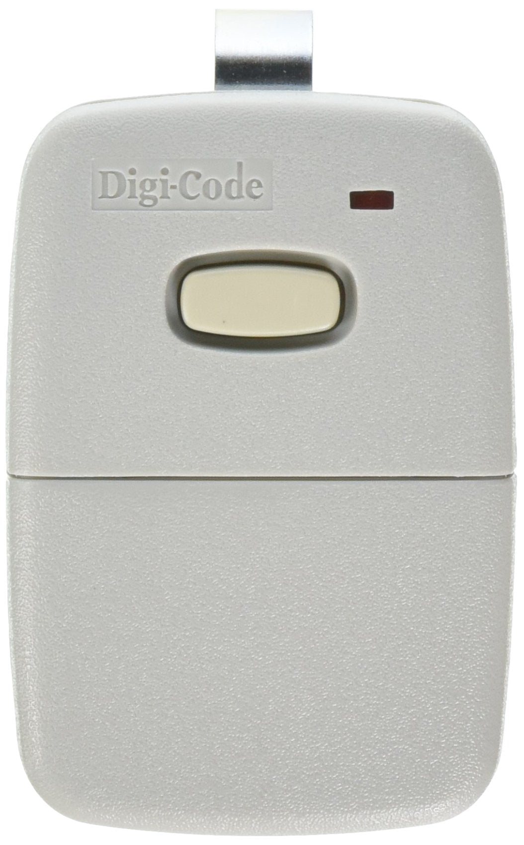 Digi-Code 5010 garage door transmitter front view for easy mounting