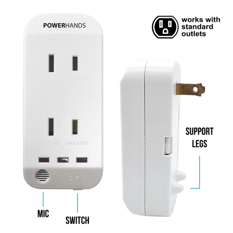 Digital Energy Power Hands compact wall-mounted design fits any room.