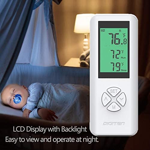 DIGITEN energy-saving mode supports efficient climate control.