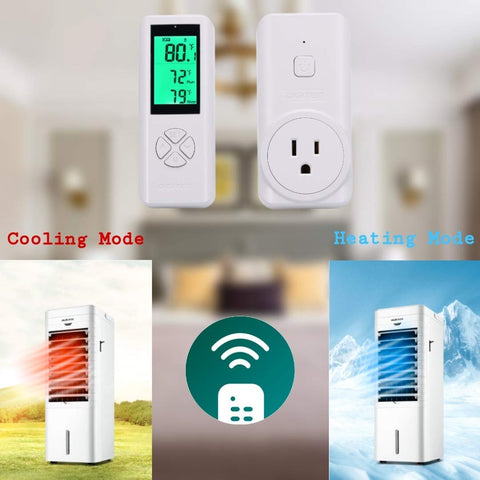 DIGITEN system works with air conditioner, fans, and heaters for versatile climate management.