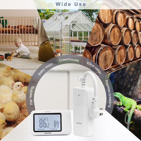 DIGITEN backlit LCD makes temperature monitoring easy in any lighting