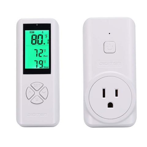 DIGITEN WTC100 remote control with outlet enables flexible temperature management.