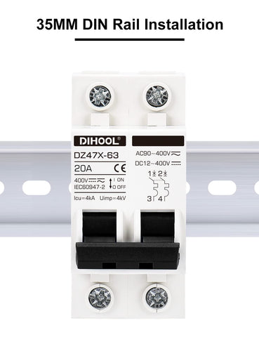 Dihool flame-retardant enclosure for durable protection in electrical panels.