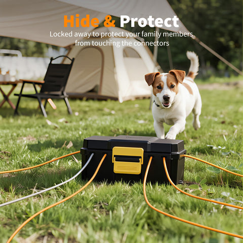 Diivoo six-port cable entry seals provide weatherproof sealing for safe connections