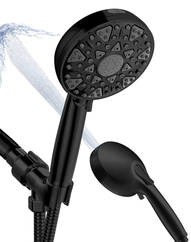 Diiwet Shower Head with power wash clears tub and tile quickly