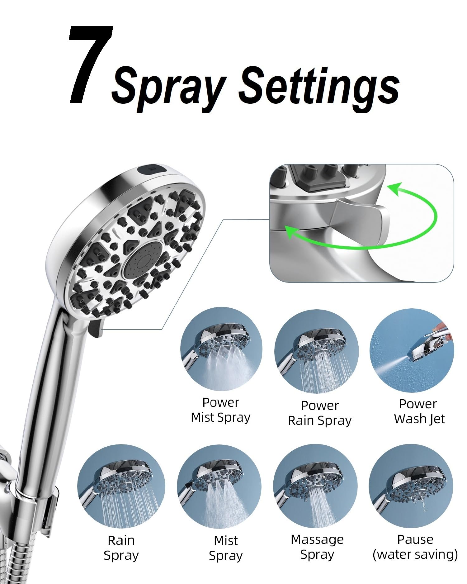 Diiwet stainless steel hose provides durable, flexible water delivery.