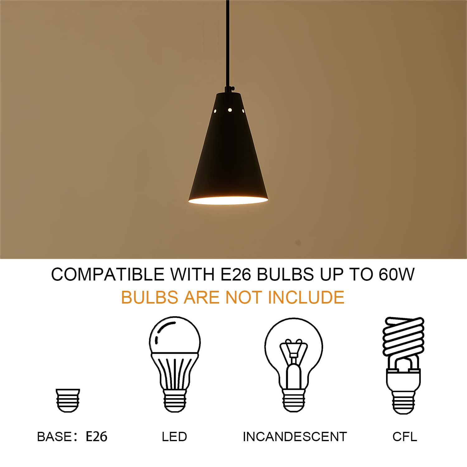 Dijiahua ideal over kitchen islands, bars, dining rooms for focal lighting.