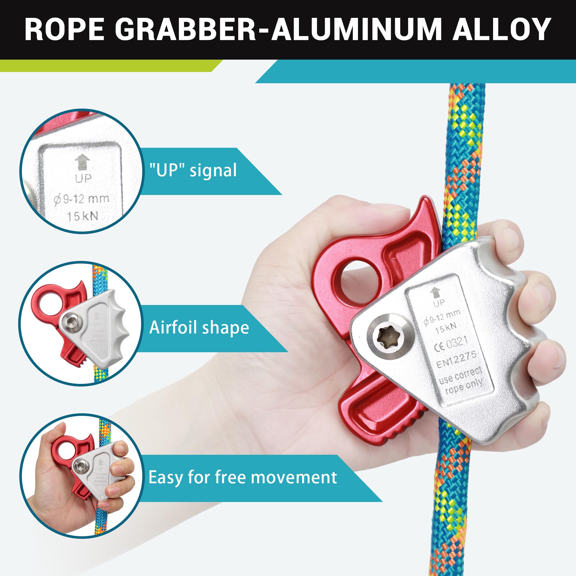 DIJJIG aluminum swivel hook demonstrates smooth rotation
