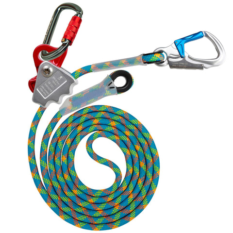 DIJJIG flip line kit 11ft showing sturdy lanyard for tree work
