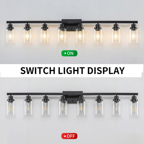 DIKAIDA dimmable bathroom vanity light compatible with dimmers