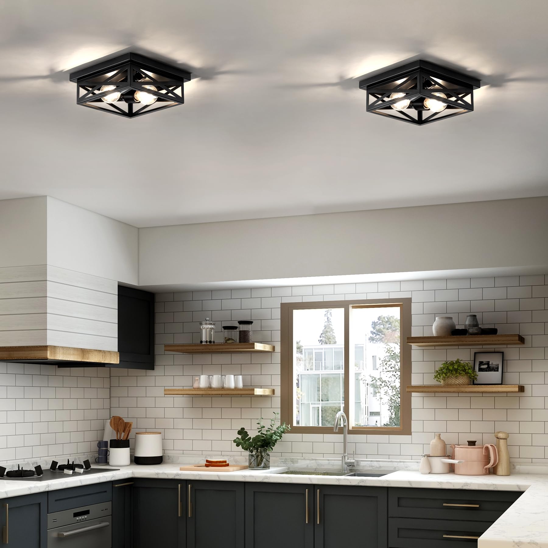 DIKAIDA dimmable potential with compatible dimmer bulbs and switches.