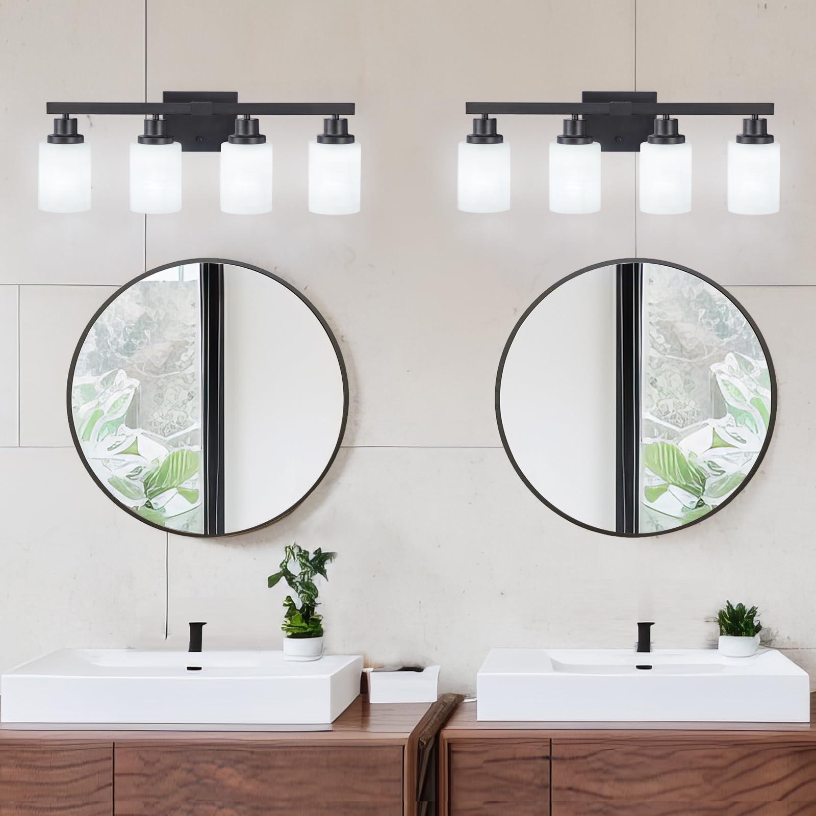 DIKAIDA glass shade closeup highlights the milky translucence and soft glow.