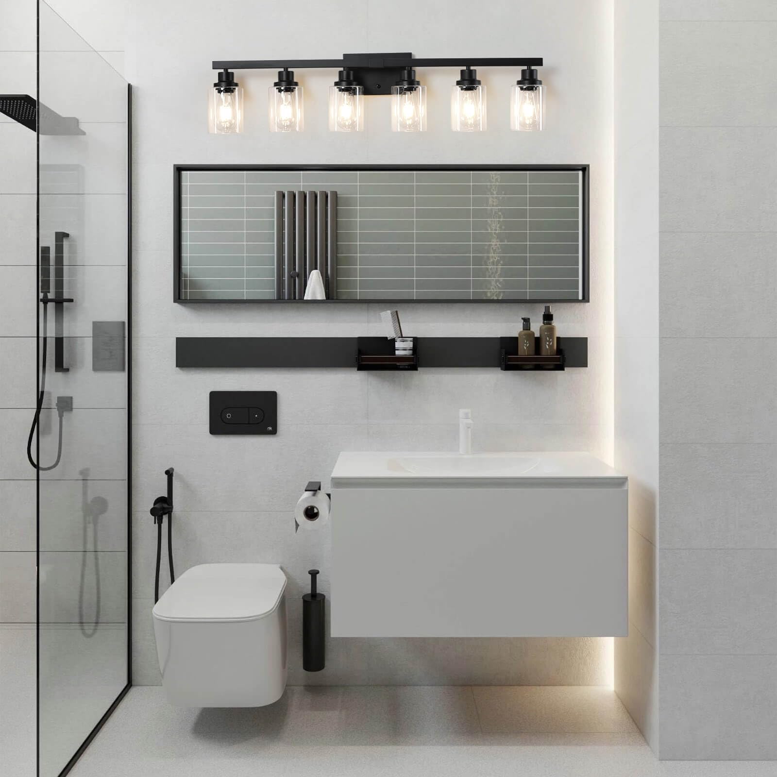 DIKAIDA matte black finish detail emphasizes durable metal construction.