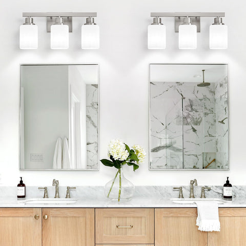 DIKAIDA brushed-nickel finish demonstrates durable metal construction.