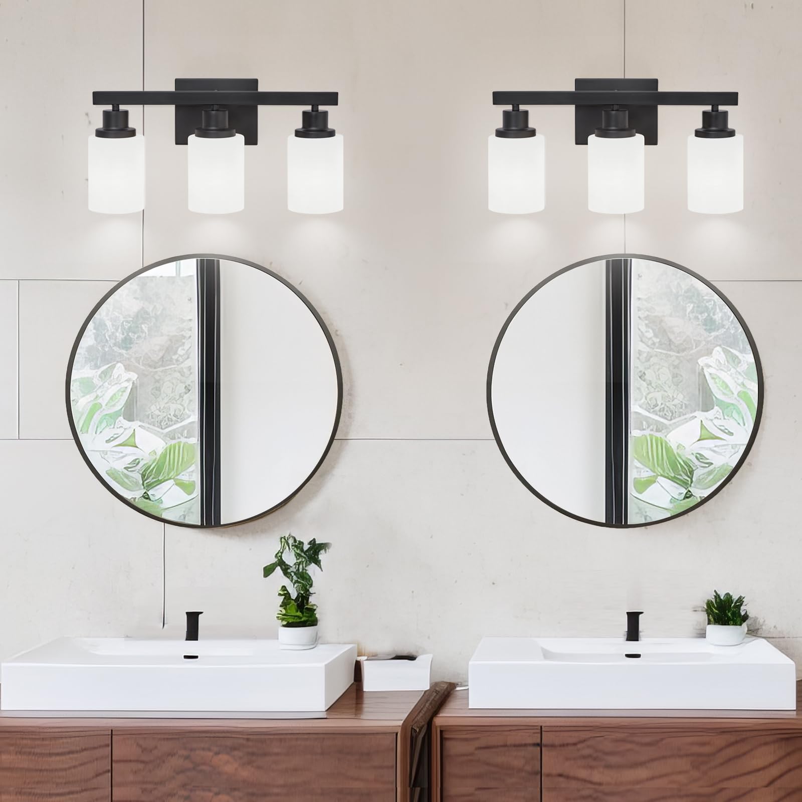 DIKAIDA vanity light suitable for dressing tables and mirrors.
